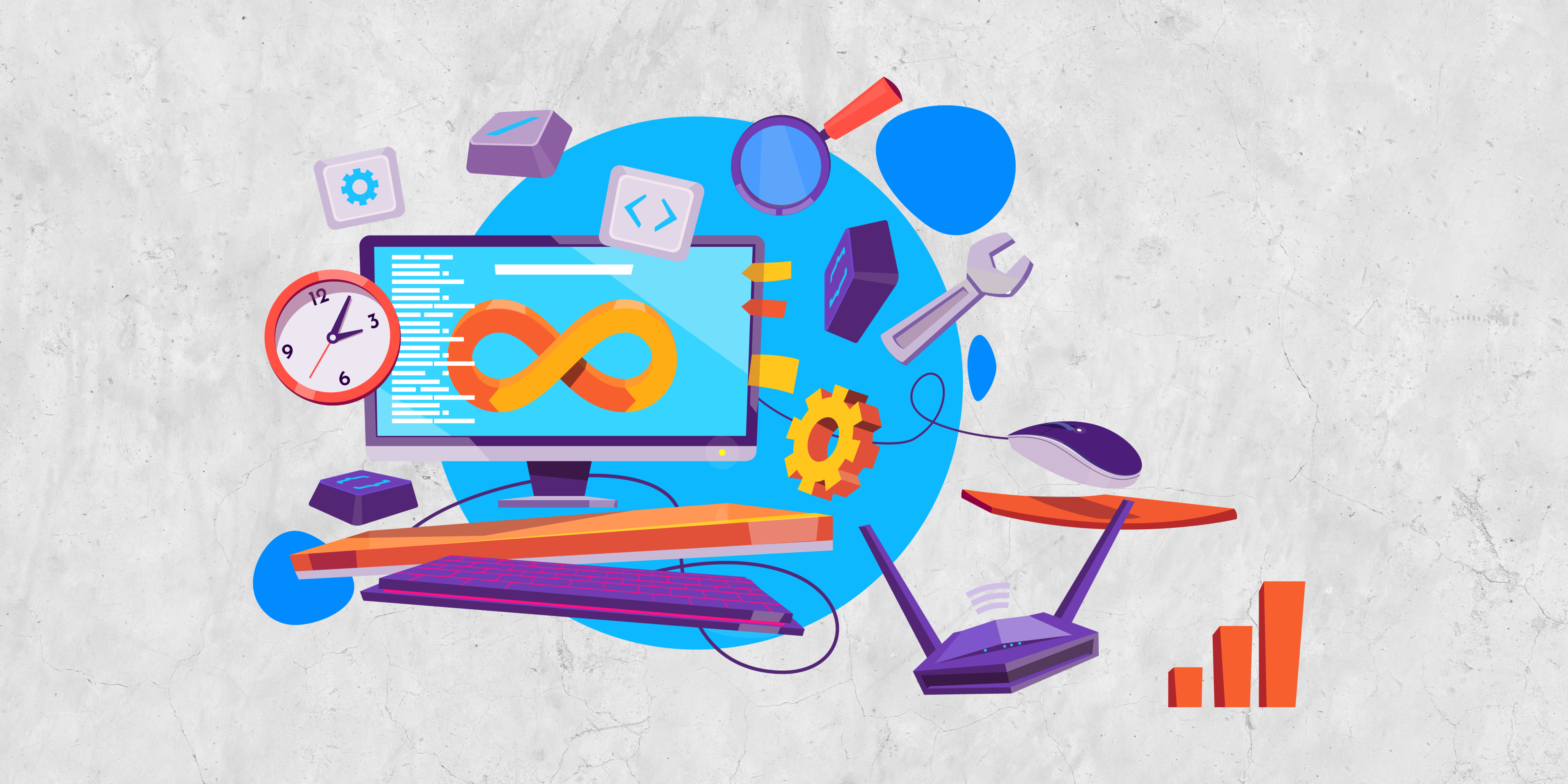 Sunset Over the City